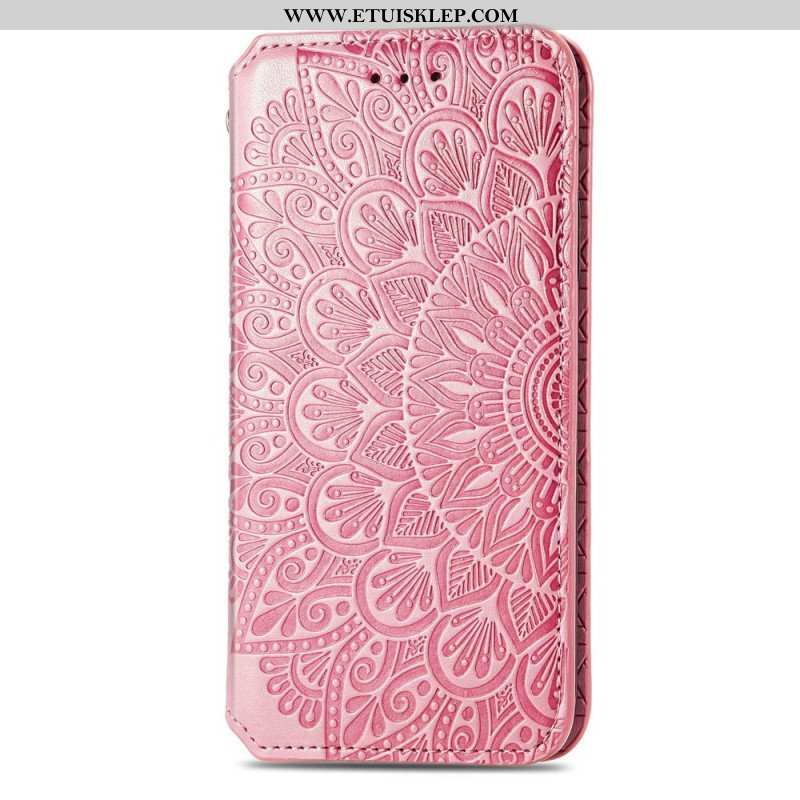 Etui Na Telefon do Poco X4 Pro 5G Etui Folio Plemienne Liście